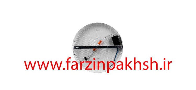 چراغ پنلی فول لایت دو منظوره SMD (توکار_روکار) 25 وات دایره شاه چراغ پارسیان مدل شاهان