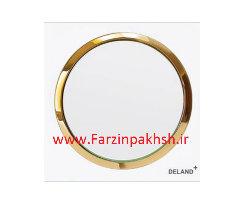 کلید یک پل توکار دلند مدل آوا سفید زه طلایی *