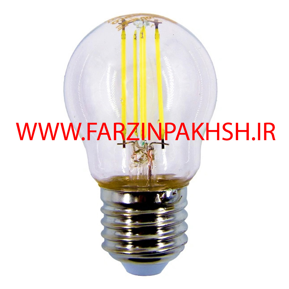لامپ 5 وات G45 فیلامنتی نمانور پایه E27