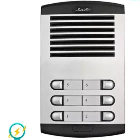 پنل آیفون صوتی الکتروپیک 6 واحدی مدل 875