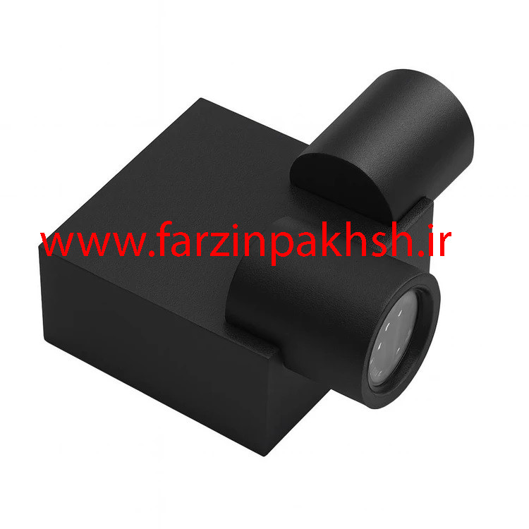 چراغ دکوراتیو U مربع 90 درجه دو طرفه 2 وات رسام مدل RL203-2