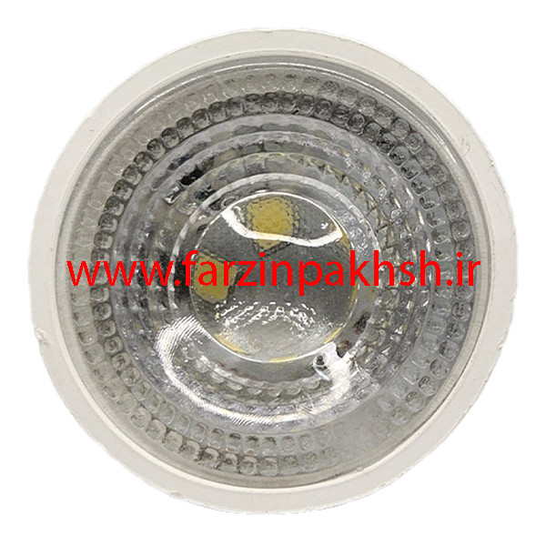 چراغ هالوژنی (SMD) ۷وات زانیس پایه استارتی مدل لنزی