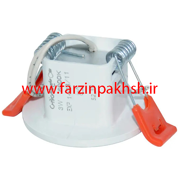 چراغ چشمی 3 وات (SMD) کلاسیک رویه دایرهای زانیس مدل طلقی