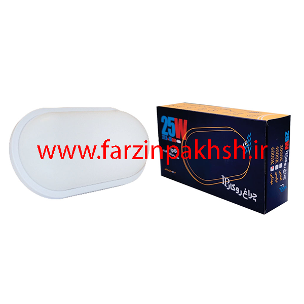 چراغ روکار 25 وات زانیس مدل ضدآب IP64