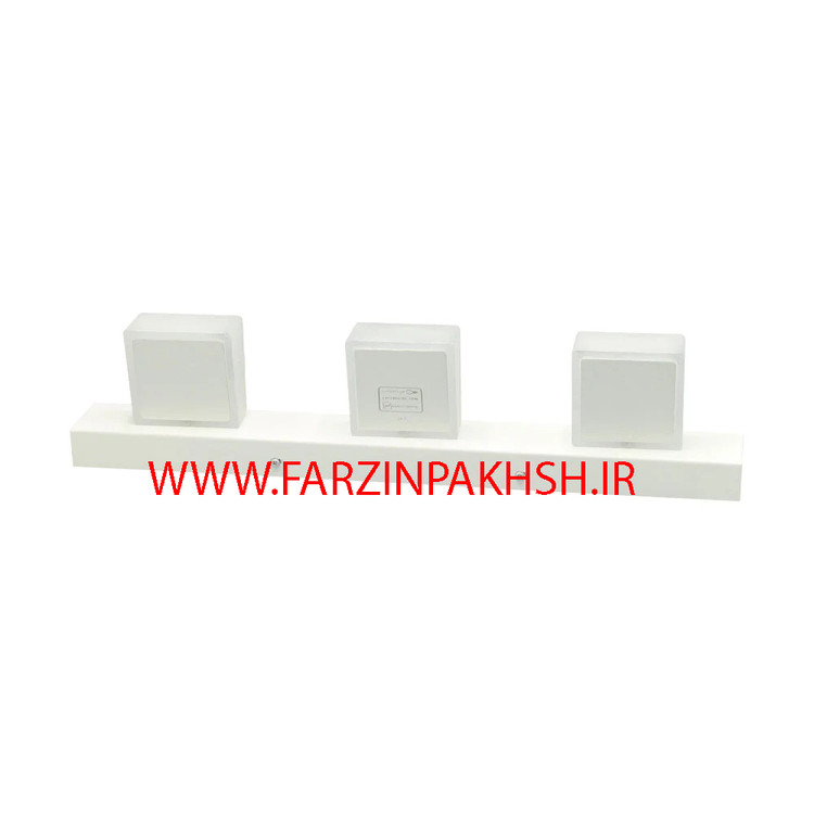 چراغ دکوراتیو 18 وات مدل برلیان فلزی سفید زانیس