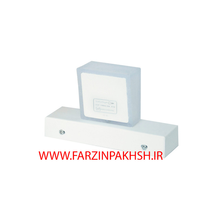 چراغ دکوراتیو دیواری 6 وات فلزی سفید زانیس مدل برلیان