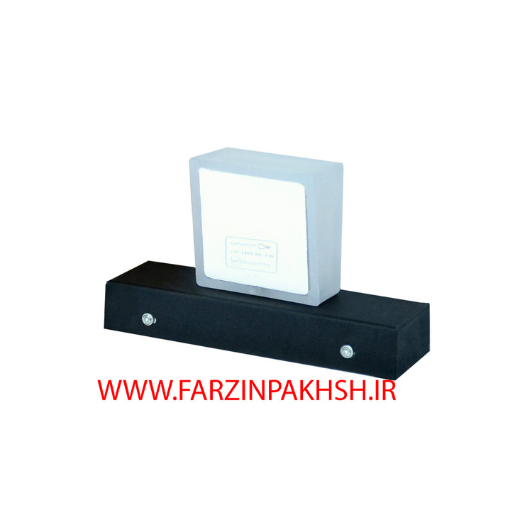 چراغ دکوراتیو دیواری 6 وات فلزی مشکی زانیس مدل برلیان