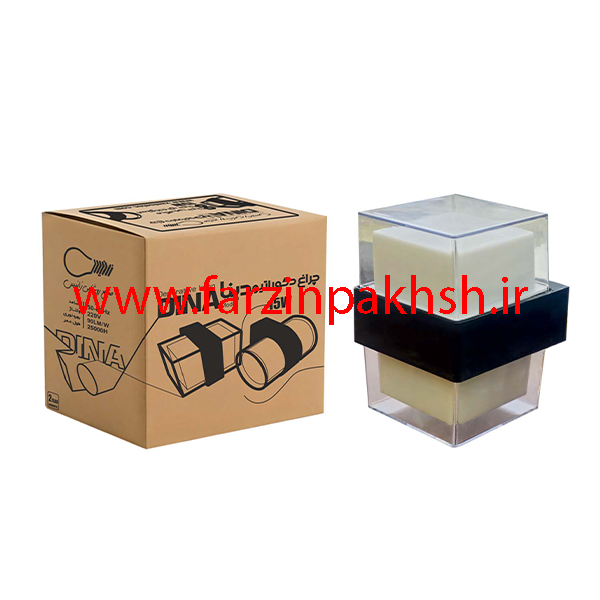 چراغ دکوراتیو 15 وات مکعبی زانیس مدل دینا