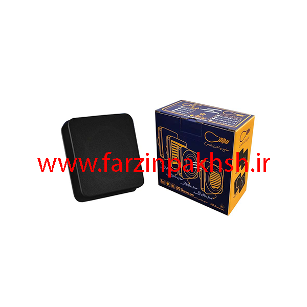 هواکش سایز 10 سانتیمتری زانیس مدل سایان مدرن بدنه مشکی