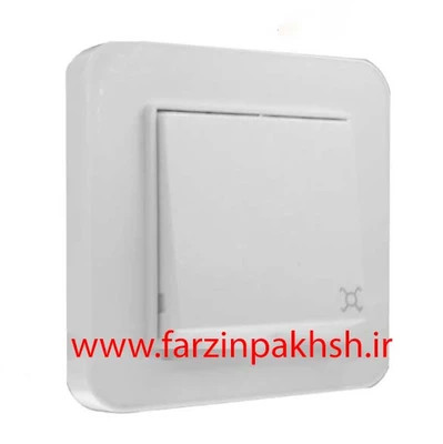 کلید یک پل ایران الکتریک مدل ارس سفید__