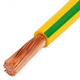 سیم ارت افشان نمره 25*1 افلاک الکتریک خراسان متری