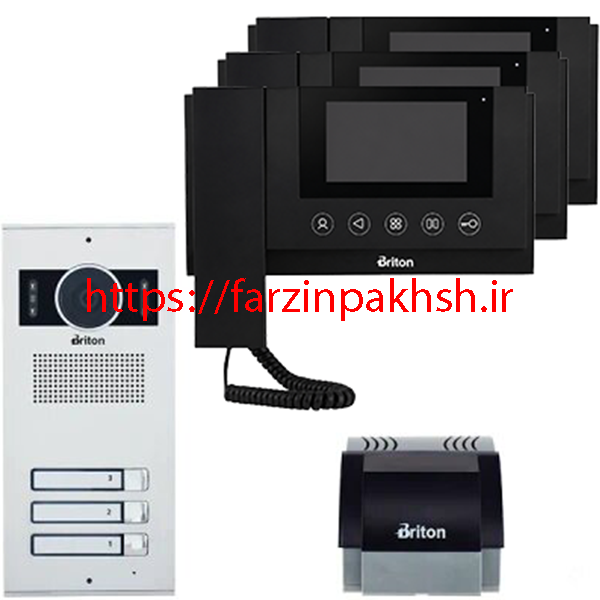 آیفون تصویری برایتون مدل 4310 – 1 تا 8 واحدی
