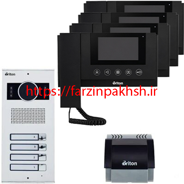 آیفون تصویری برایتون مدل 4310 – 1 تا 8 واحدی