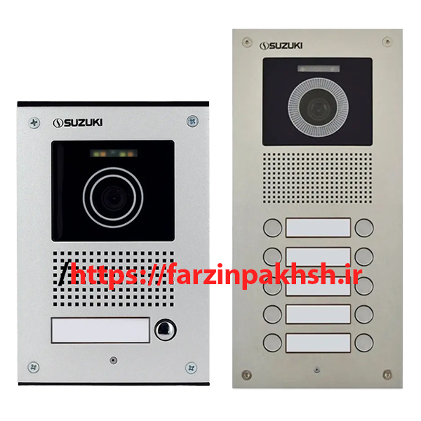 پنل آیفون تصویری سوزوکی مدل SZ-U (1 تا 10 واحدی)