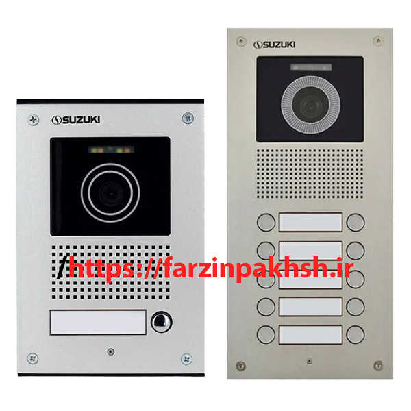 پنل آیفون تصویری سوزوکی مدل SZ-U (1 تا 10 واحدی)