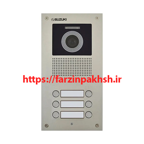 پنل آیفون تصویری سوزوکی مدل SZ-U شش واحدی