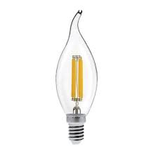 لامپ LED شمعی 5 وات فیلامنتی پایه E14 پارس شهاب مدل اشکی