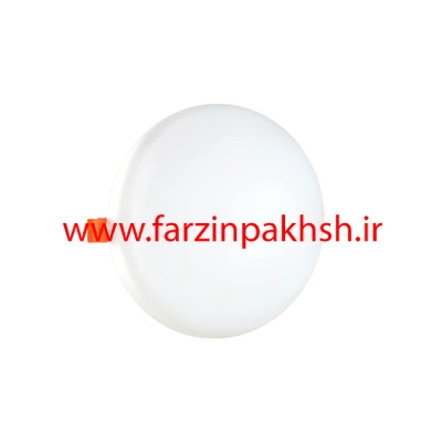 چراغ پنلی فول لایت فنر متحرک SMD توکار 18 وات دایره پرشین لایت