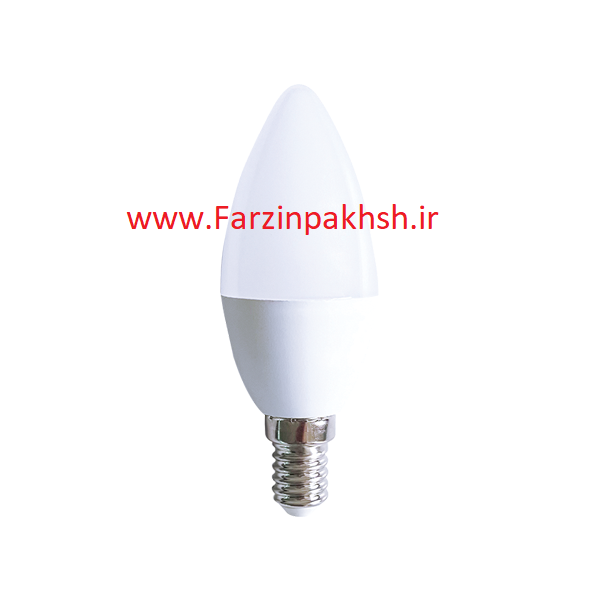 لامپ LED شمعی 6 وات پارس شهاب مدل مات