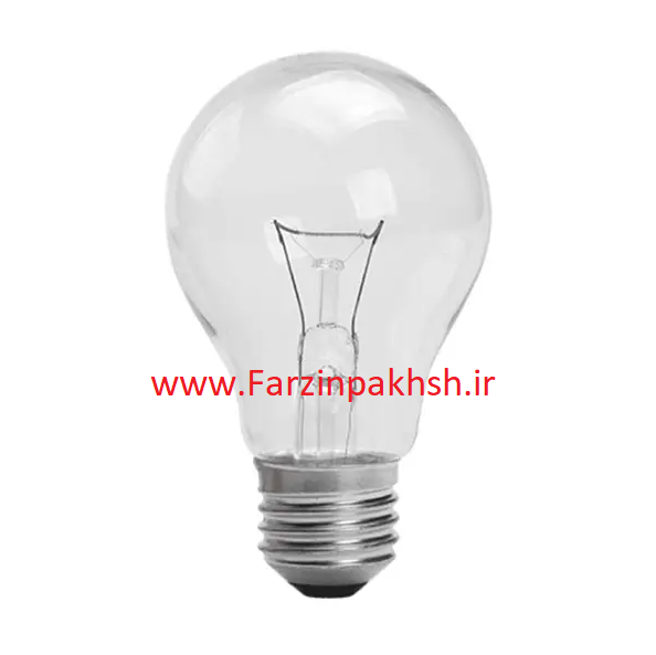 لامپ رشته ای 100 وات حبابی ساده پارس شهاب