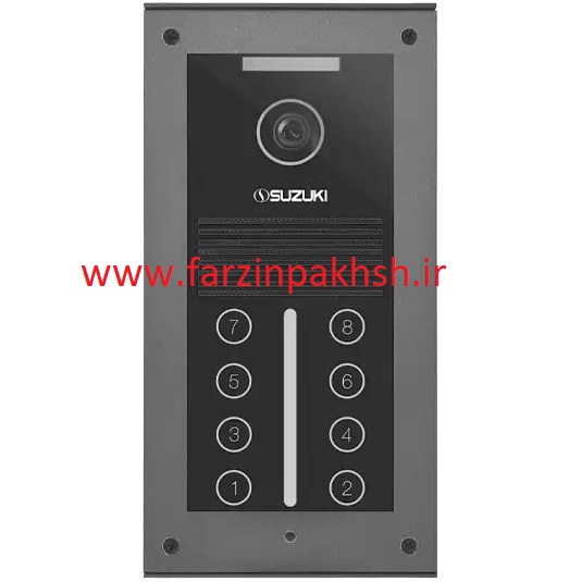 پنل آیفون تصویری سوزوکی مدل SZ-Tenjo (هشت واحدی)